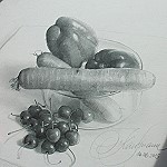 15-06-14 Bleistiftzeichnung Obst und Gemse IMG_1523 150x150