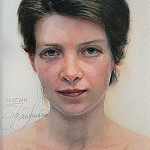 11-05-11 Julia Aquarell Portrait von Gunter KaufmannIMG_5372 150x150