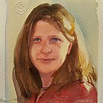 13-09-27 Kerstin Aquarell von Gunter Kaufmann P9270013 150x150