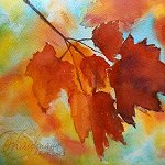 13-10-05 Herbstbltter Aquarell von Gunter Kaufmann PA050006 150x150